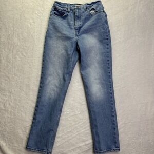 Levis Premium Jeans Womens W27xL29 70s High Slim Straight Light Wash Denim